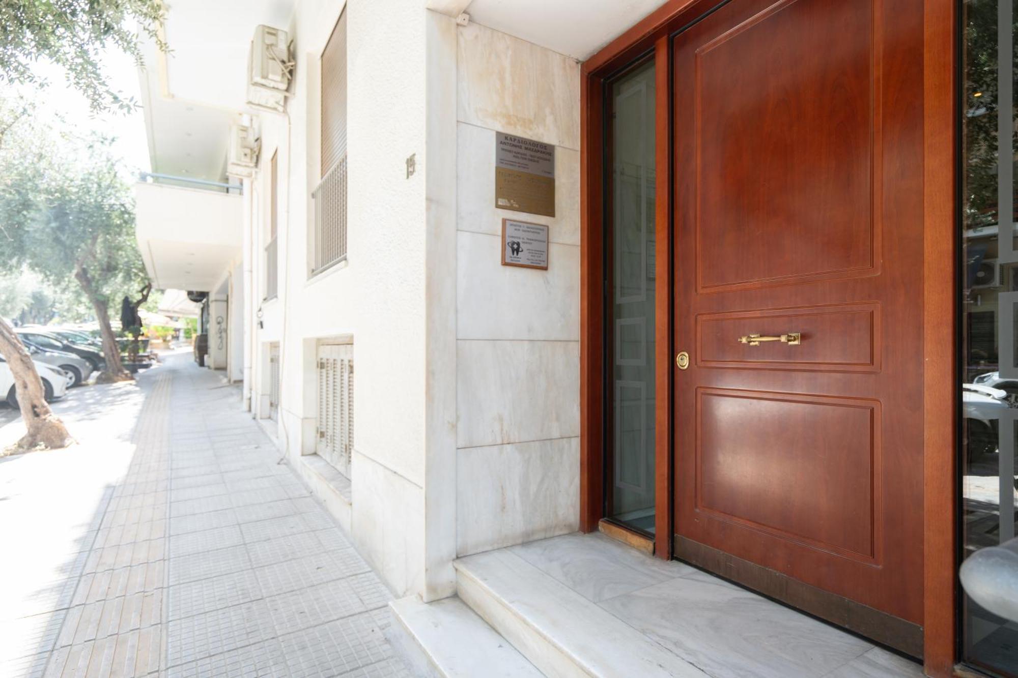 Sophisticated Modern Apt In Athens Center Exteriér fotografie